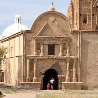 In Santa Cruz County : Tumacacori mission